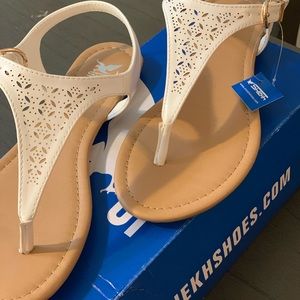 White Sandals